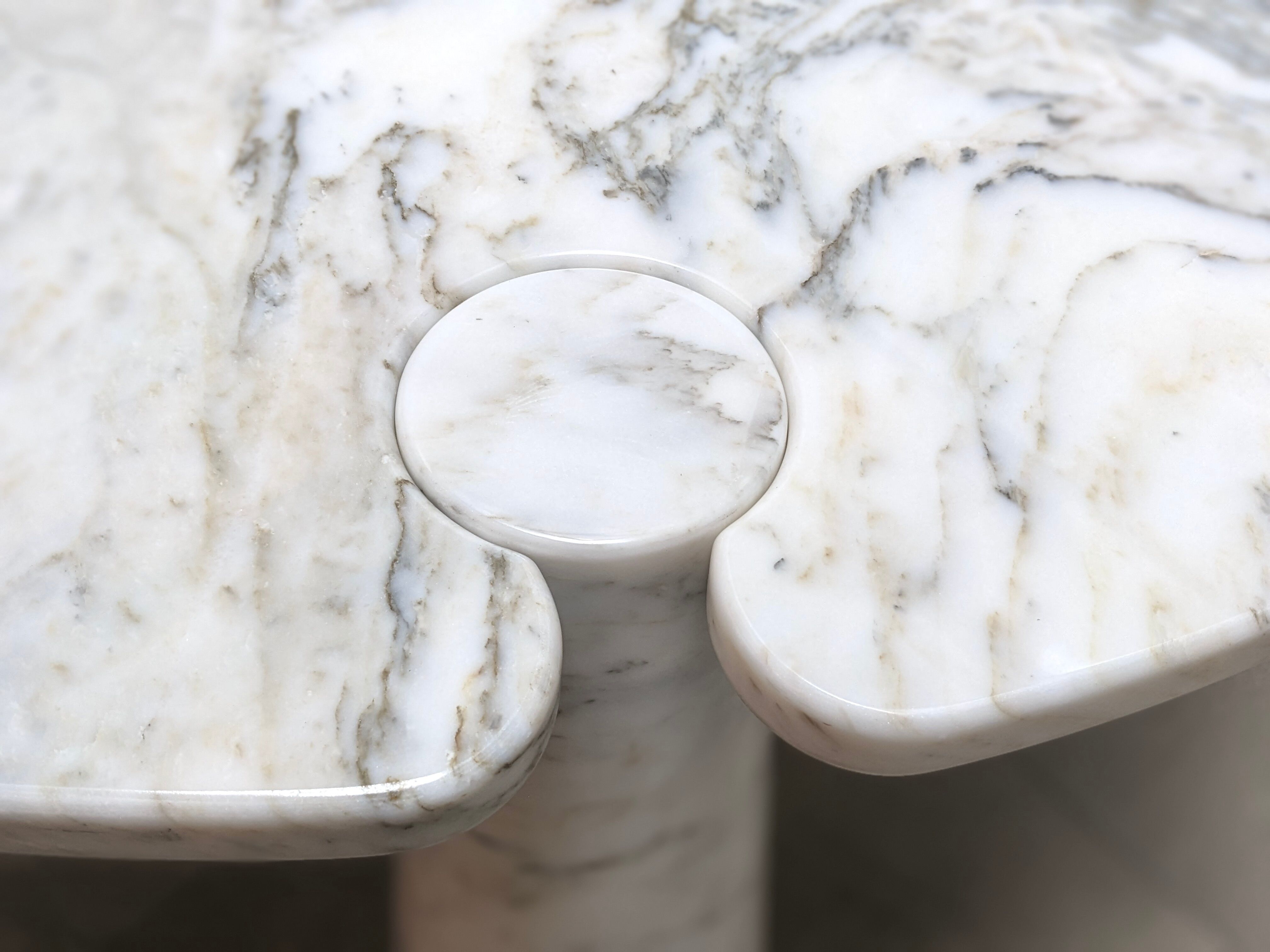 Dining table "Eros" Angelo Mangiarotti for Skipper