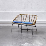 Rattan sofa