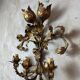 Pair of brass wall lights