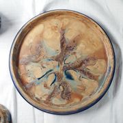 G. Metenier set in enamelled stoneware