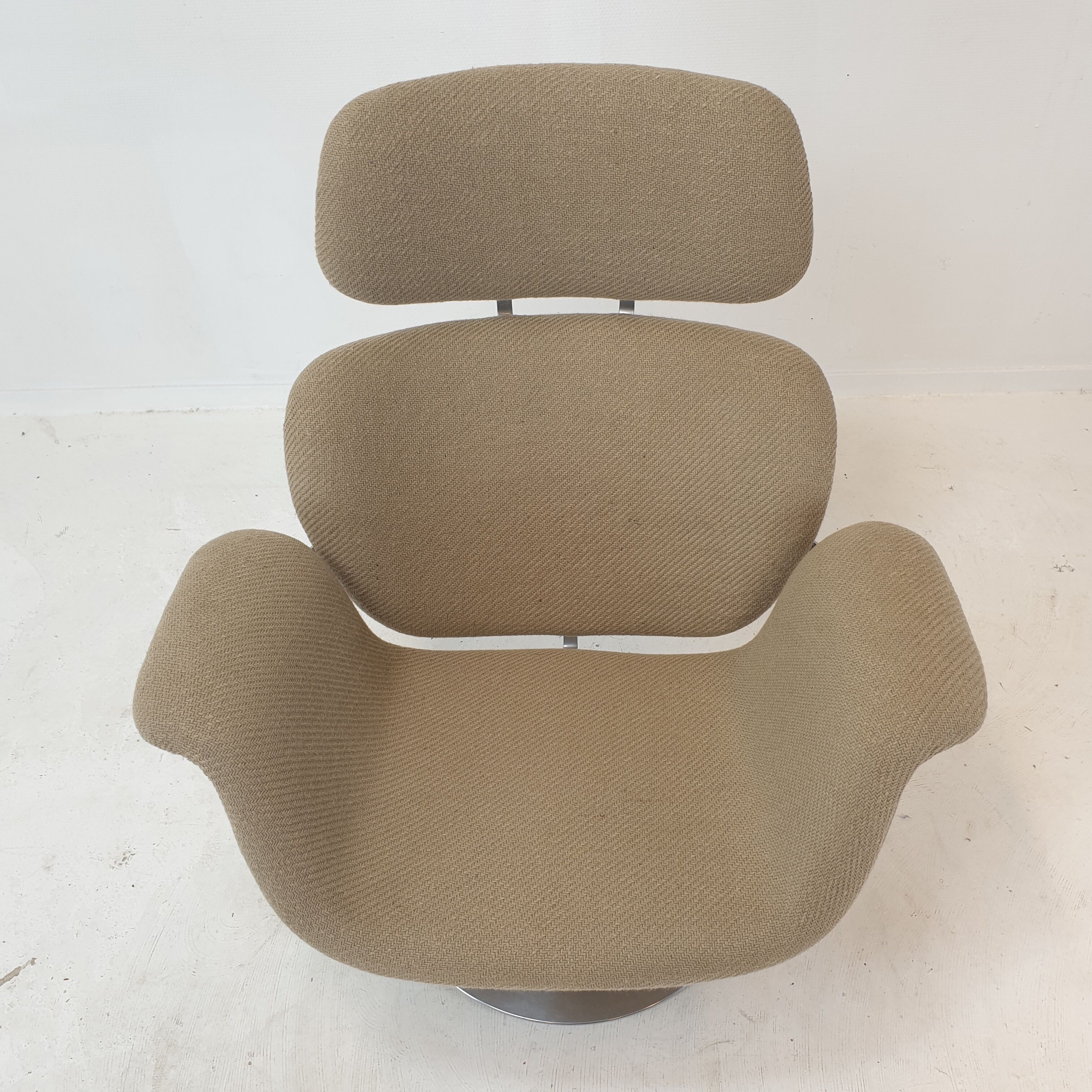 Big Tulip Chair and Ottoman by Pierre Paulin for Artifort, 1980s