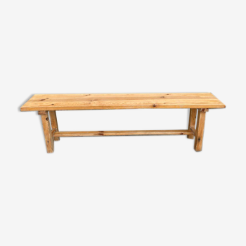 Banc de ferme bois massif