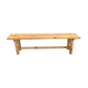 Banc de ferme bois massif