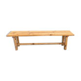 Banc de ferme bois massif