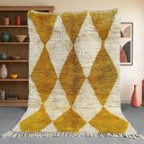 Traditional handmade Moroccan rug 3x2 m