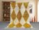 Tapis marocain fait main traditionnel 3x2 m