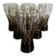 Lot de 6 verres années 70