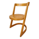 Halfa chair by Baumann, sculptural design in bentwood, 1970s