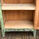 Armoire bonnetière parisienne ancienne patine kaki