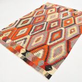 5x8 Geometric Tribal Vintage Kilim Rug, 164x233Cm