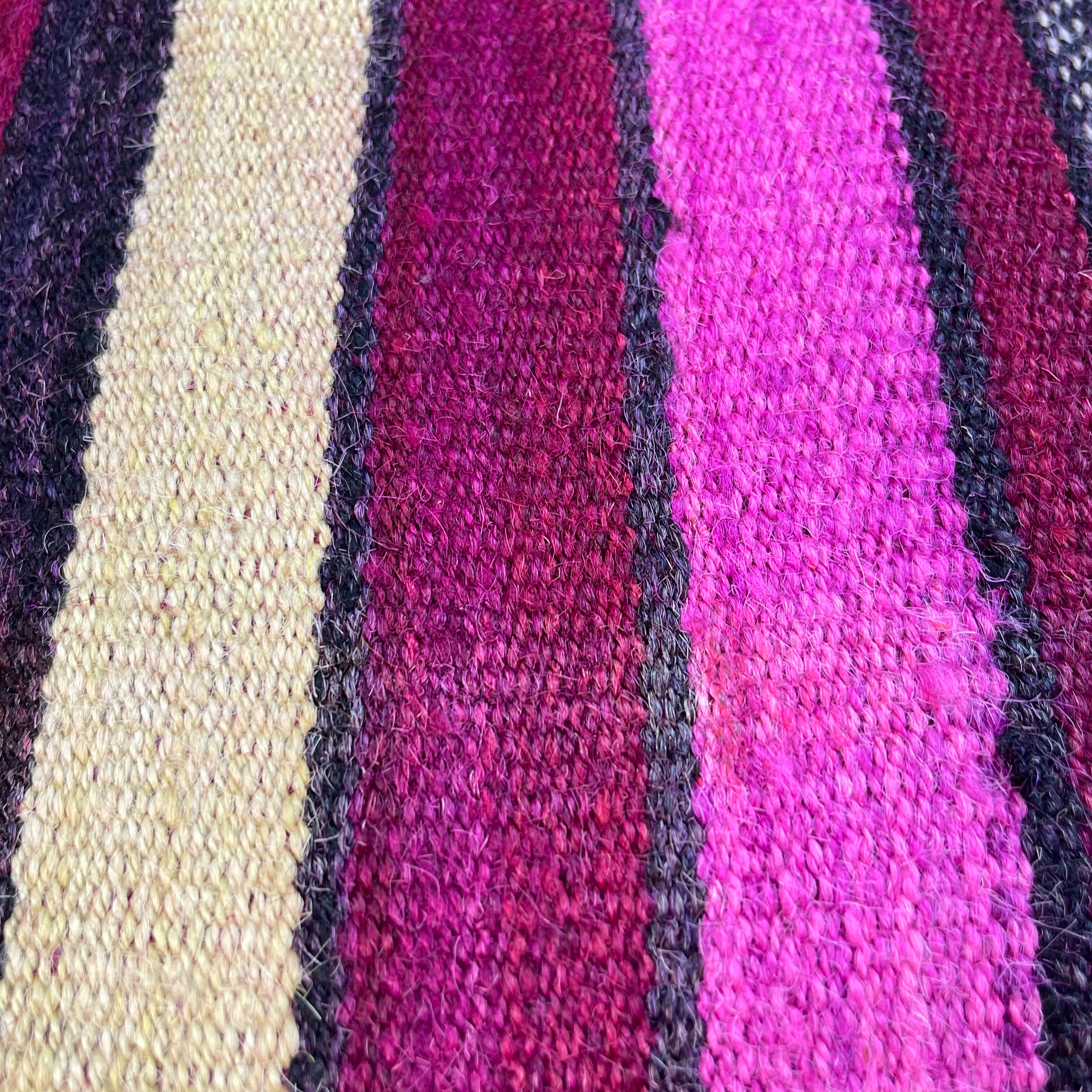 Vintage turkish kilim cushion cover, 30 x 50 cm