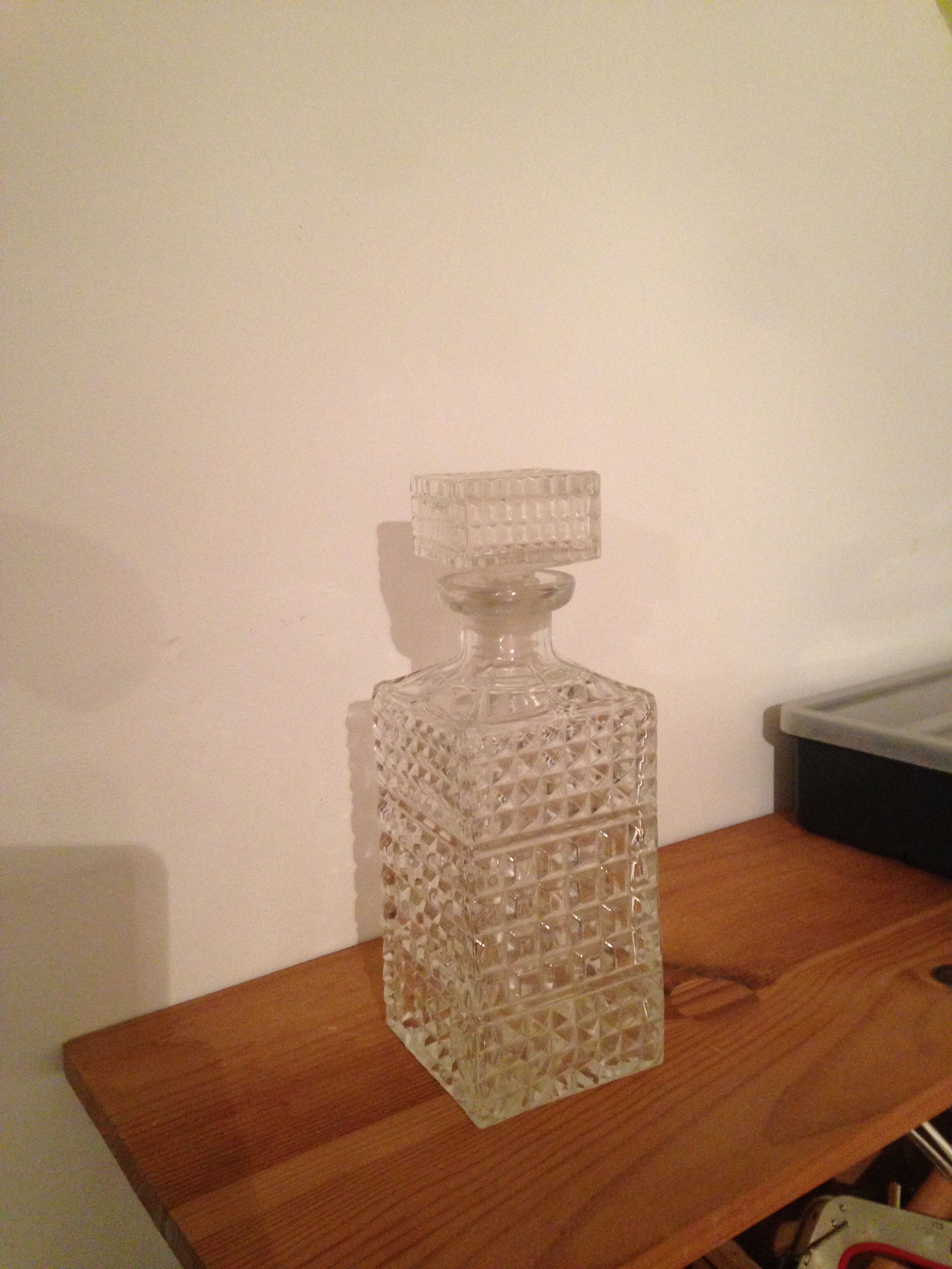 Carafe à whisky vintage