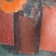 Huile sur toile de jacques daufin, années 50.