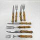 Bamboo Cutlery Set for 4 People