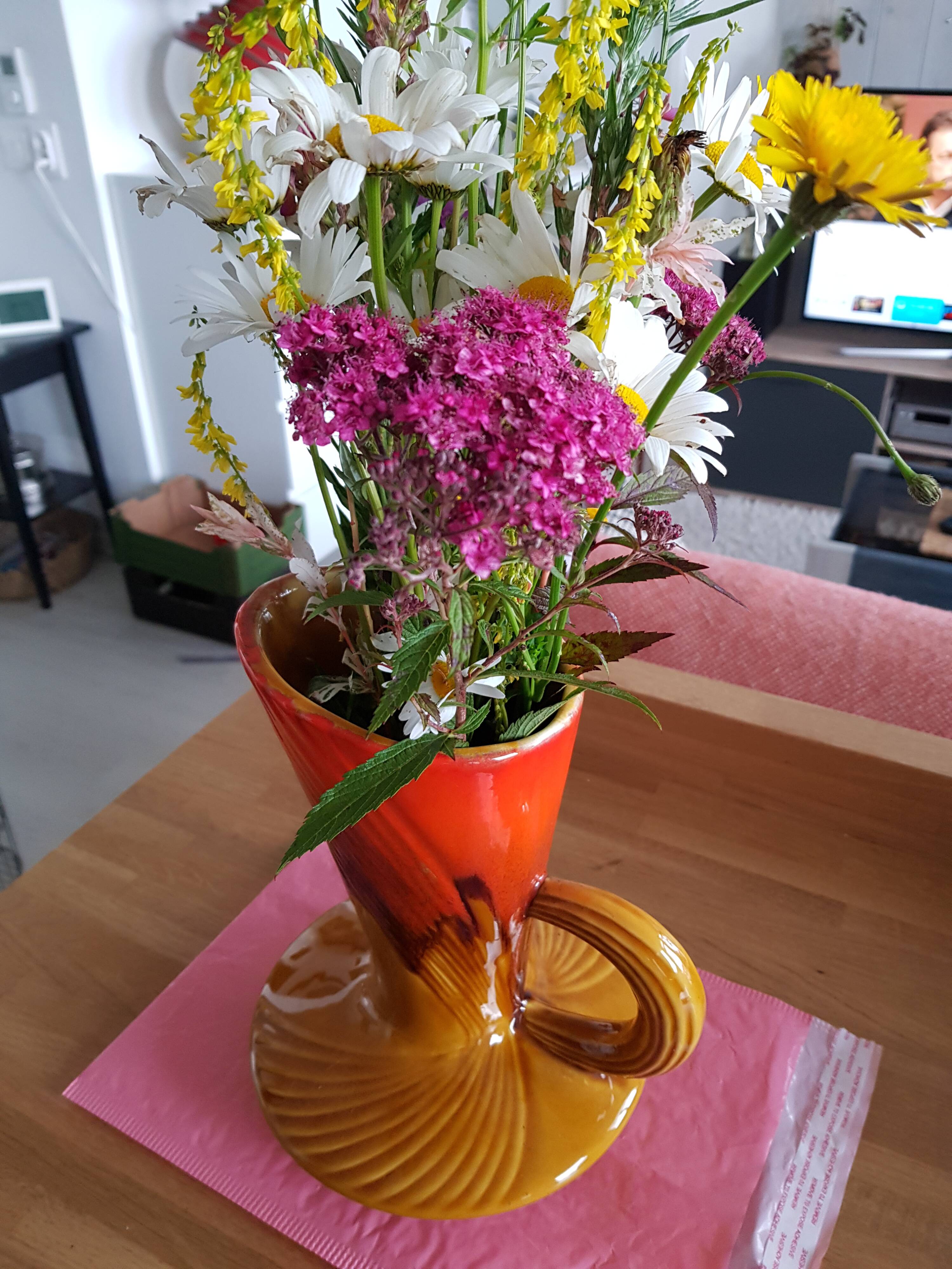 Original Vallauris pitcher vase