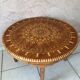 Table marquetée marocaine