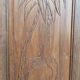 Antique Art Deco Burmese teak cabinet