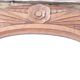 Mirror art deco in wood 88 x69 cm