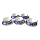 5 cups for tea or coffee in Japanese porcelain