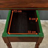 Mahogany Games Table, Louis-Philippe Period – 2nd Part of the 19th Century