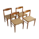 1960s dining chairs, Bramin