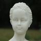 Alabaster bust of Louise Brogniard