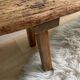 Wood bench