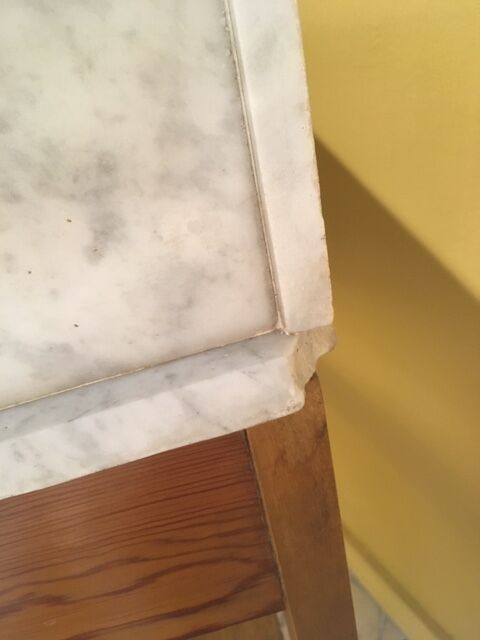 Marble tray pine toilet Cabinet