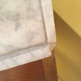 Marble tray pine toilet Cabinet