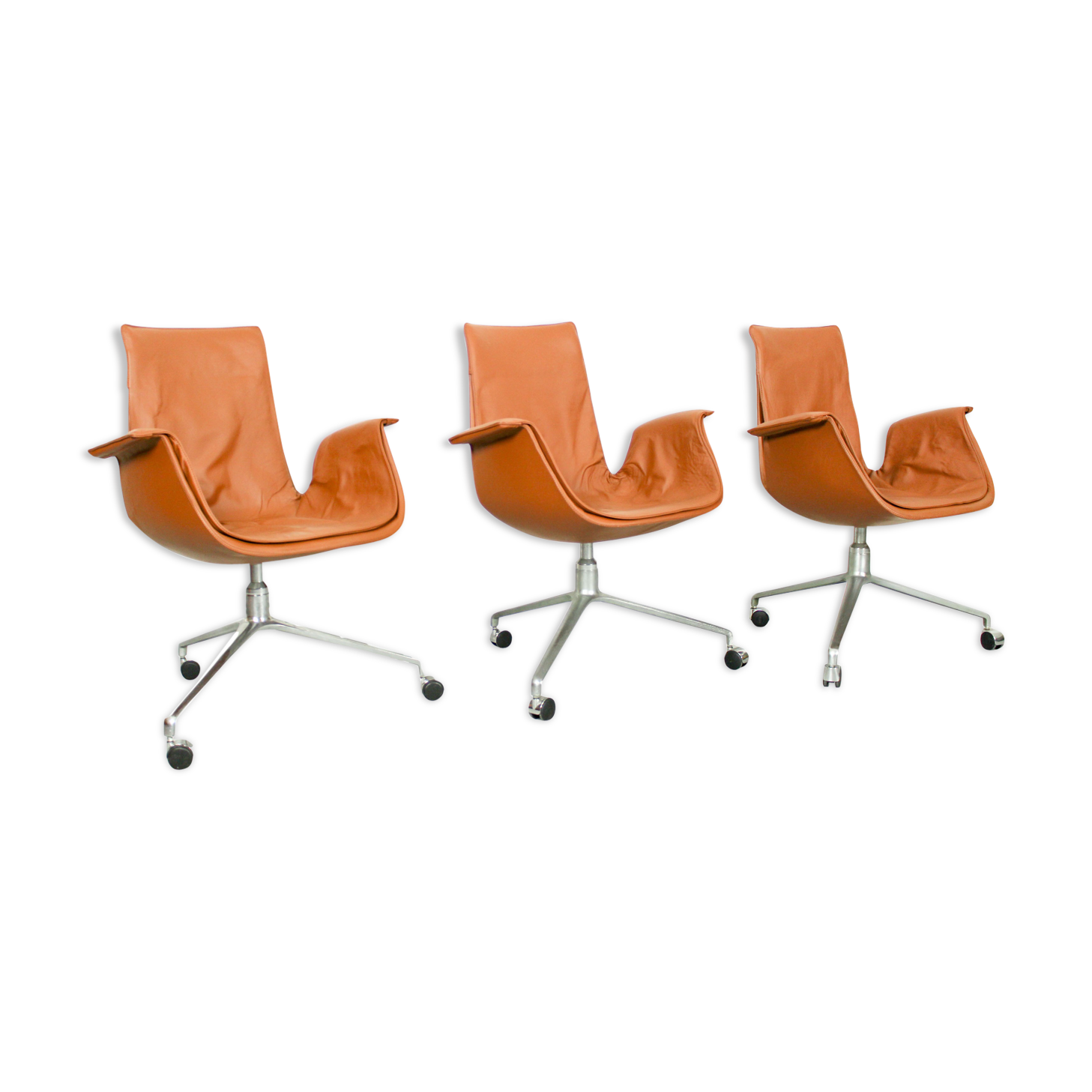 Bird chair kill for Preben Fabricius by Jorgen Kastholm, 1964