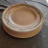 Assiettes à dessert Longwy