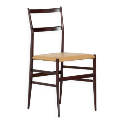 Chaise '' Superleggera '' en bois, créée par Gio Ponti pour Cassina, Italie,