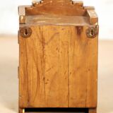 Wall display case - old Burmese teak clock box