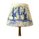 Jouy fabric lampshade, marine decoration