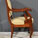 Mahogany Office Armchair, Restoration Period – Early 19th Century