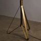 Mid-century Russian floor lamp with three adjustable brass shades