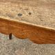 Oak desk with 1 drawer 65x52cm