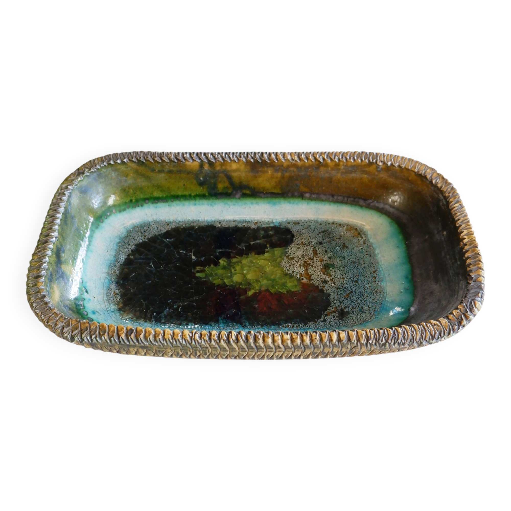 Agu Reuvers Brutalist bowl, 1960s