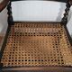 Paire de fauteuils canneés style Louis XIII anciens