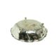 Platter, Art Deco / Mid-century Modern, silver-plated brass, Denmark, 1950s
