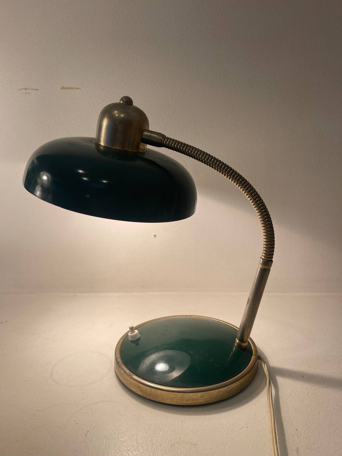 Vintage articulated desk lamp, 1950
