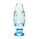 Mid-century modern vase, crystal, Czechoslovakia, 1950s