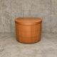 2 x cherry wood night stands / bedside tables / 3 drawers / 1990s