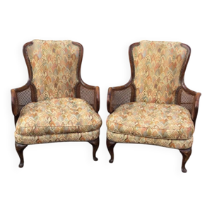 Paire de fauteuil chippendale