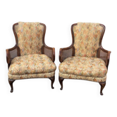 Pair of Chippendale armchairs
