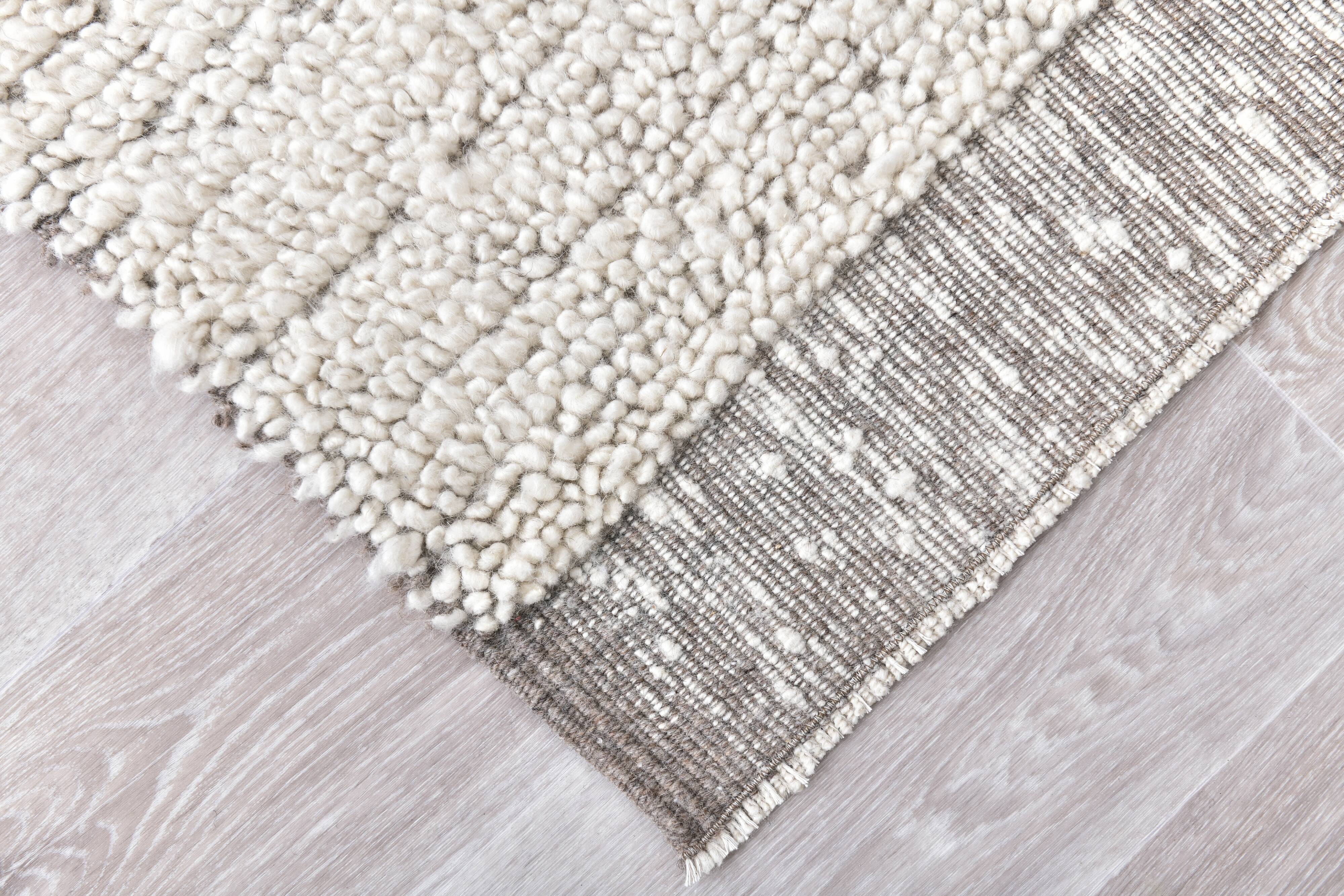 Brown Beige Vintage Runner Rug 70x307Cm