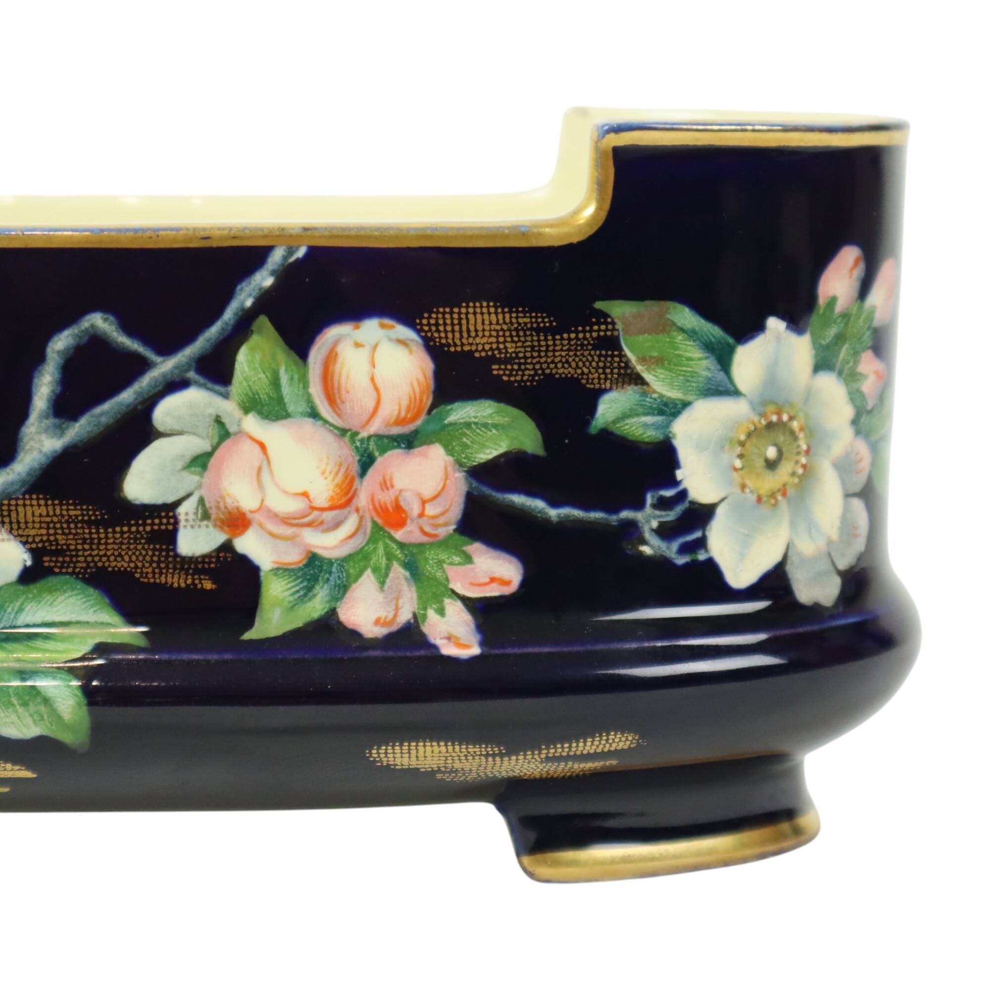 Villeroy & Boch Florale Art Nouveau Flower Pot Taiping Circa 1900