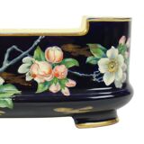 Villeroy & Boch Florale Art Nouveau Flower Pot Taiping Circa 1900