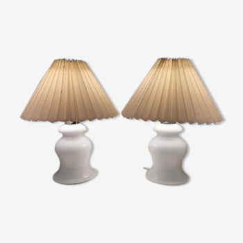 Lampes de table Holmegaard design danois chinois Hsin-Lung Lin