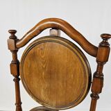 70s coffee table in walnut with closable shelves
